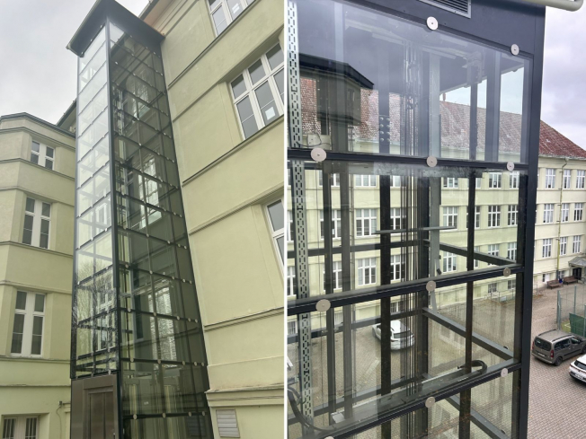 Zajímavé realizace výtahů našeho partnera Výtahy Petersik s.r.o.